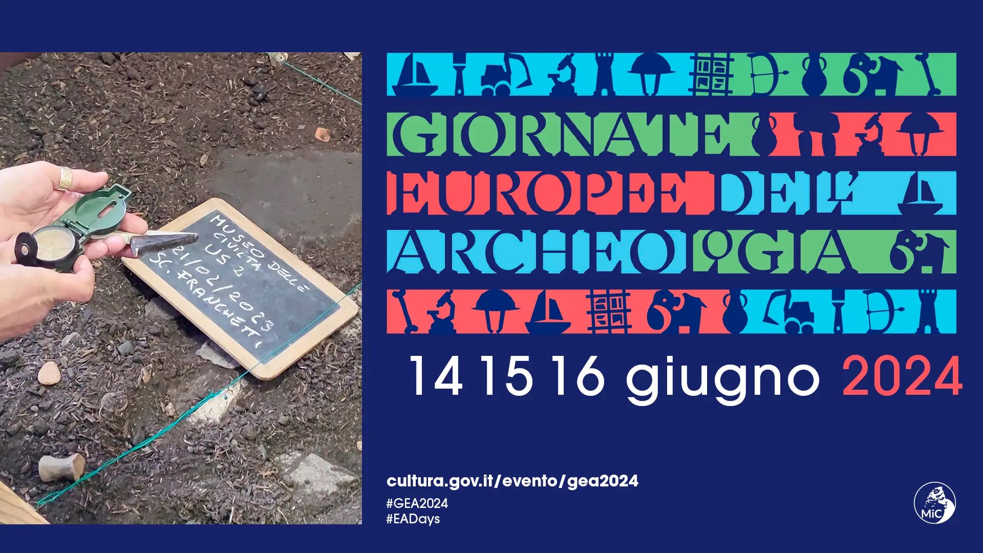 Museo delle Civiltà Giornate Europee dell’Archeologia 2024 15-16 giugno 2024