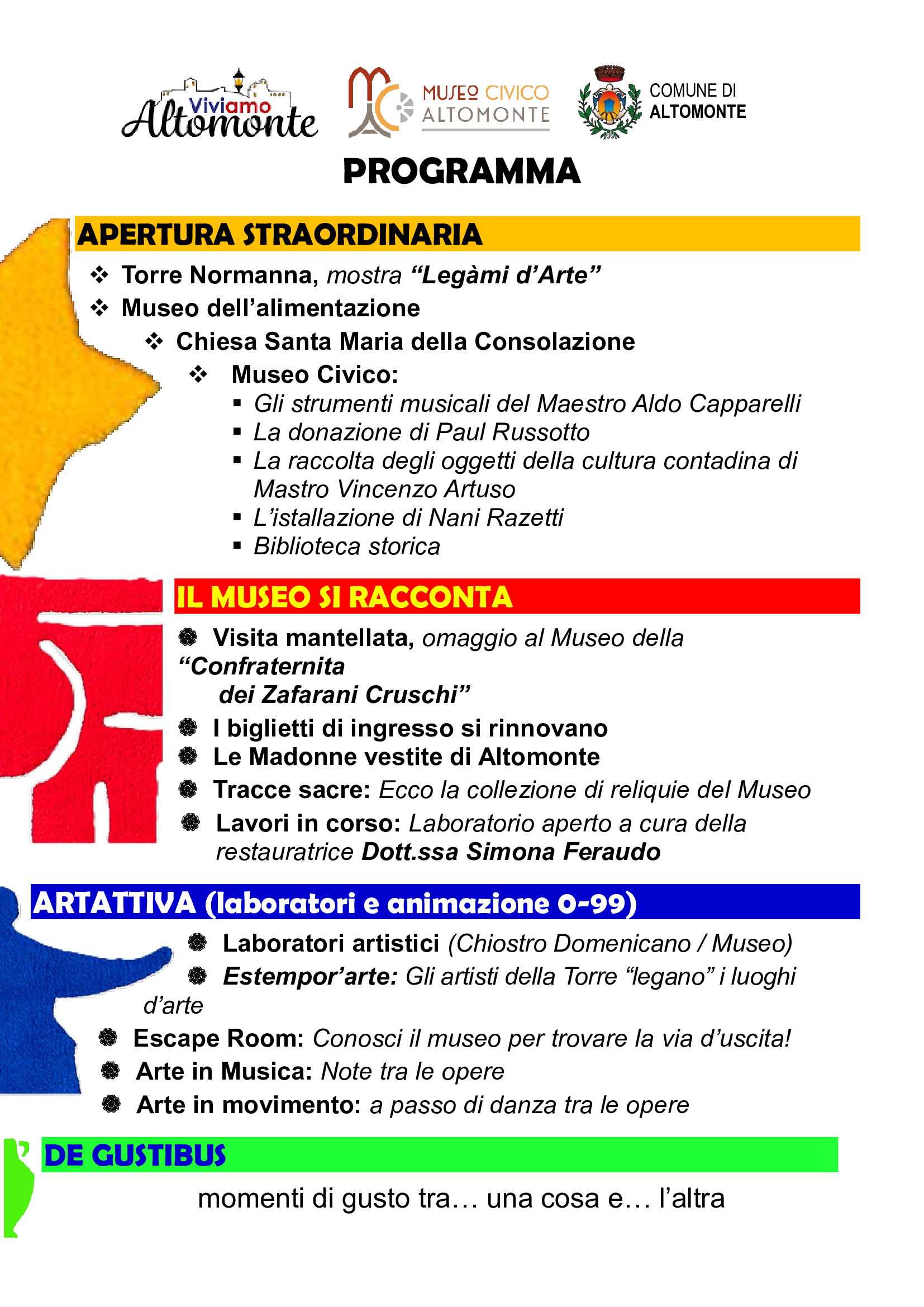 Notte Europea dei Musei 2025 - Viaggio tra arte, storia e sapori nel cuore del borgo