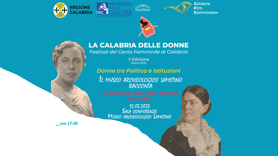 “La Calabria delle Donne - Festival del Genio Femminile di Calabria” al Museo archeologico lametino