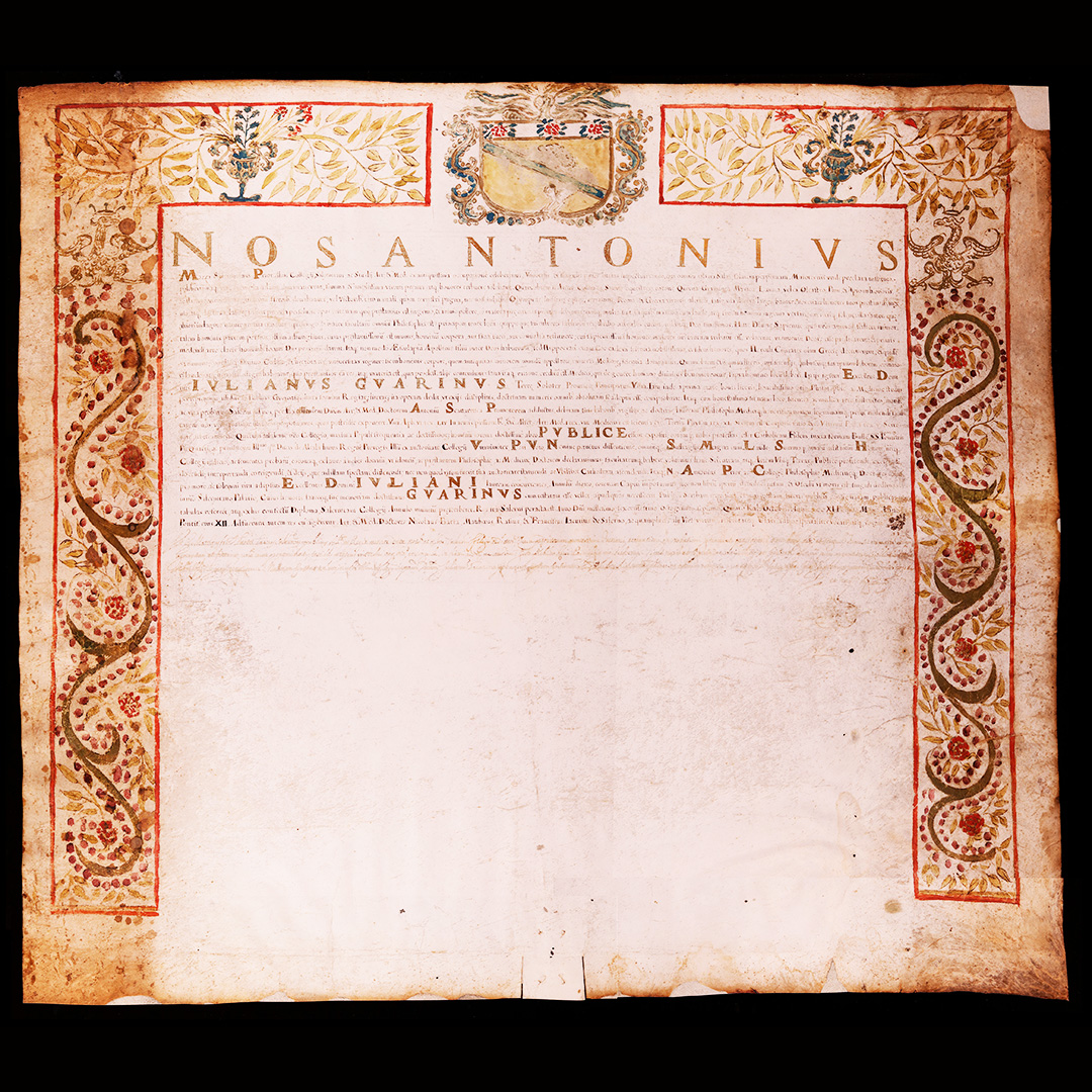 Archivio di Stato di Salerno - Diplomi di Laurea del Collegio Medico Salernitano