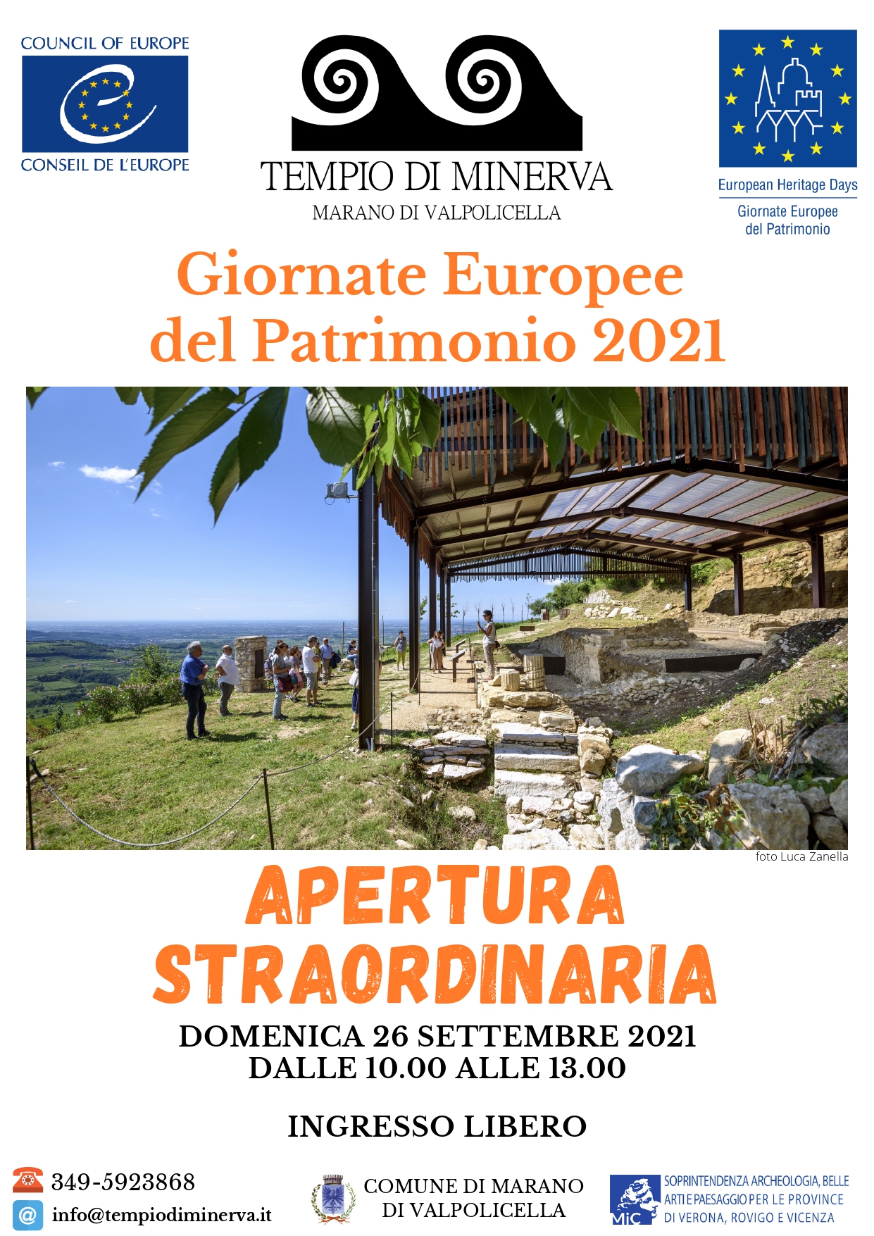 GEP 2021 | Giornate Europee del patrimonio: apertura straordinaria