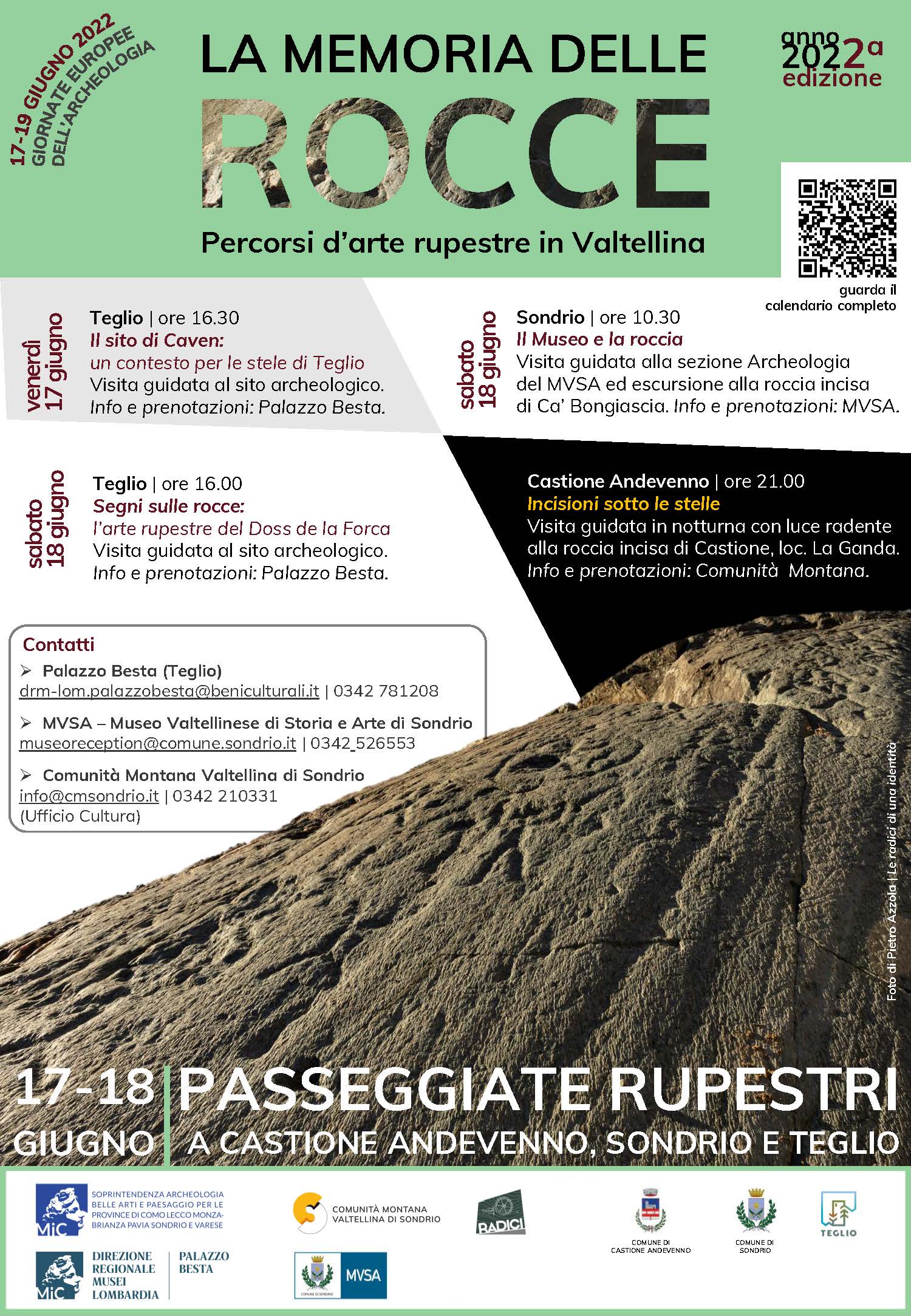 Palazzo Besta - La memoria delle rocce