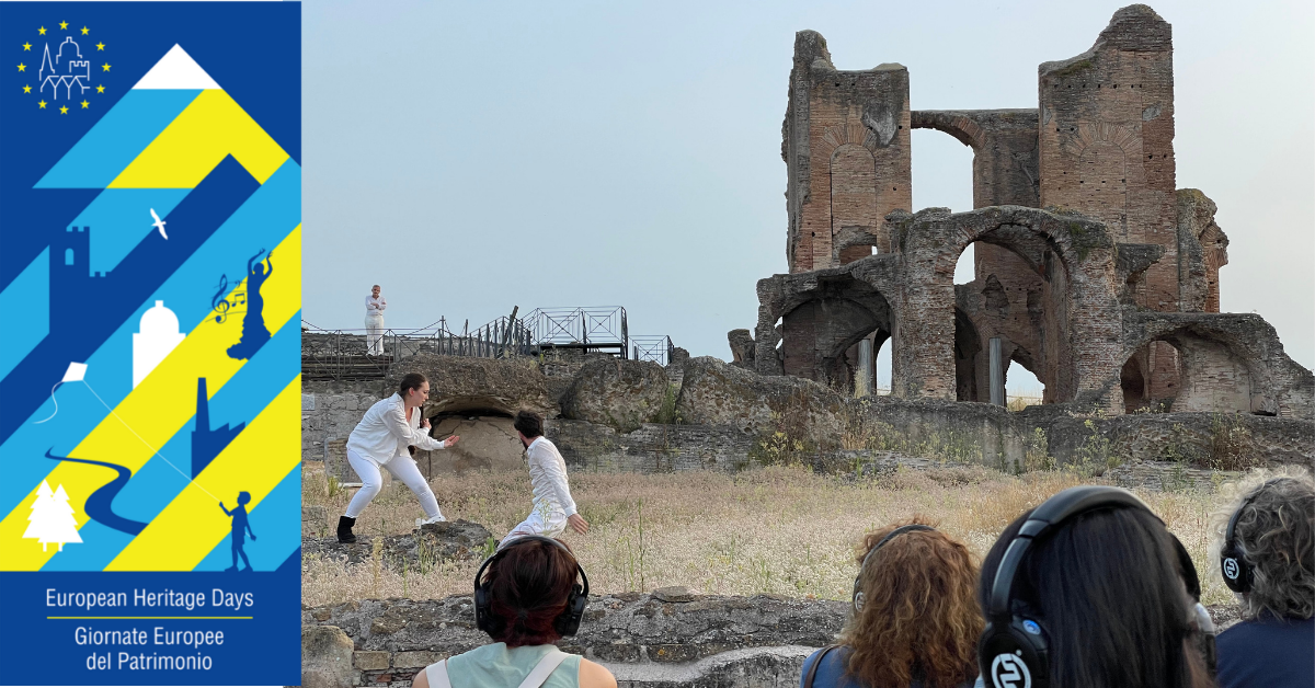 Parco Archeologico dell'Appia Antica. Villa dei Quintili. Teatro Mobile