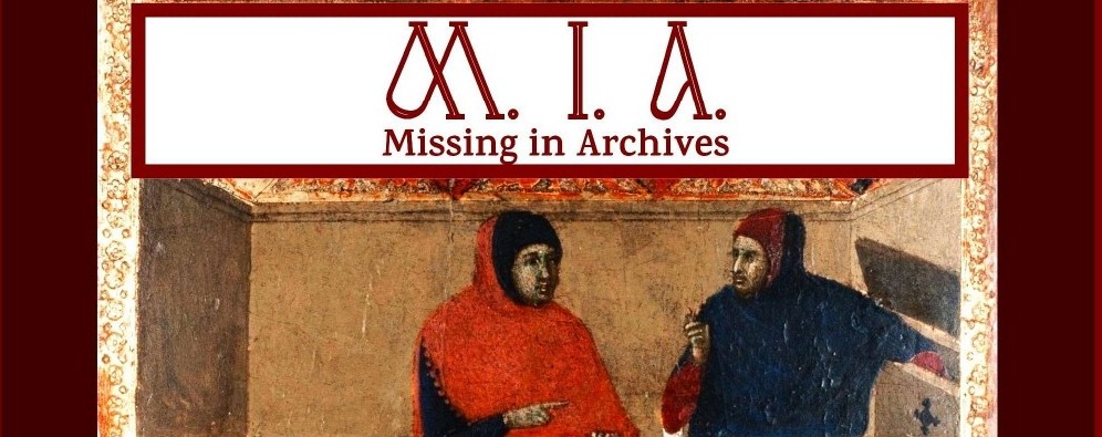 LA NOTTE DEGLI ARCHIVI 2026 - M.I.A. - Missing in Archives - il podcast dell'Archivio di Stato di Siena