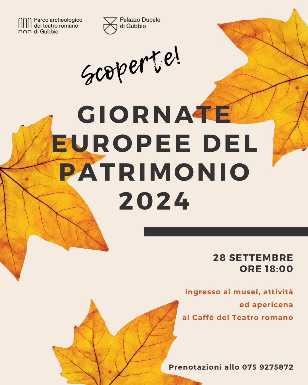 Giornate Europee del Patrimonio 2024: Palazzo Ducale di Gubbio