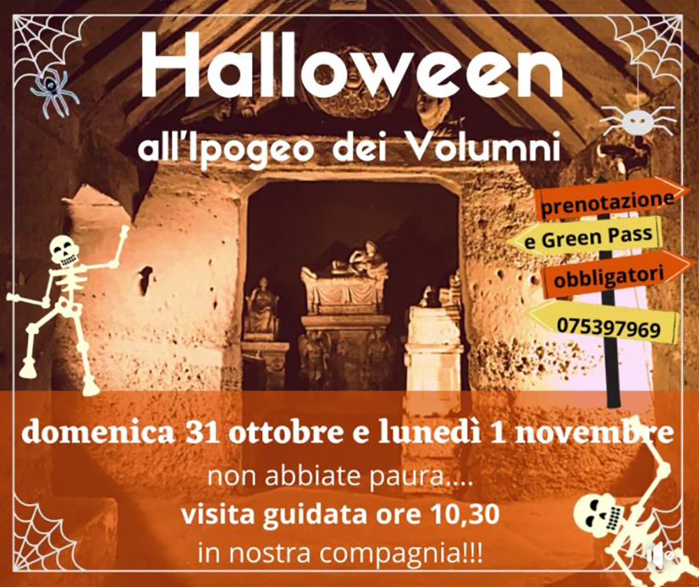 Halloween all'Ipogeo dei Volumni