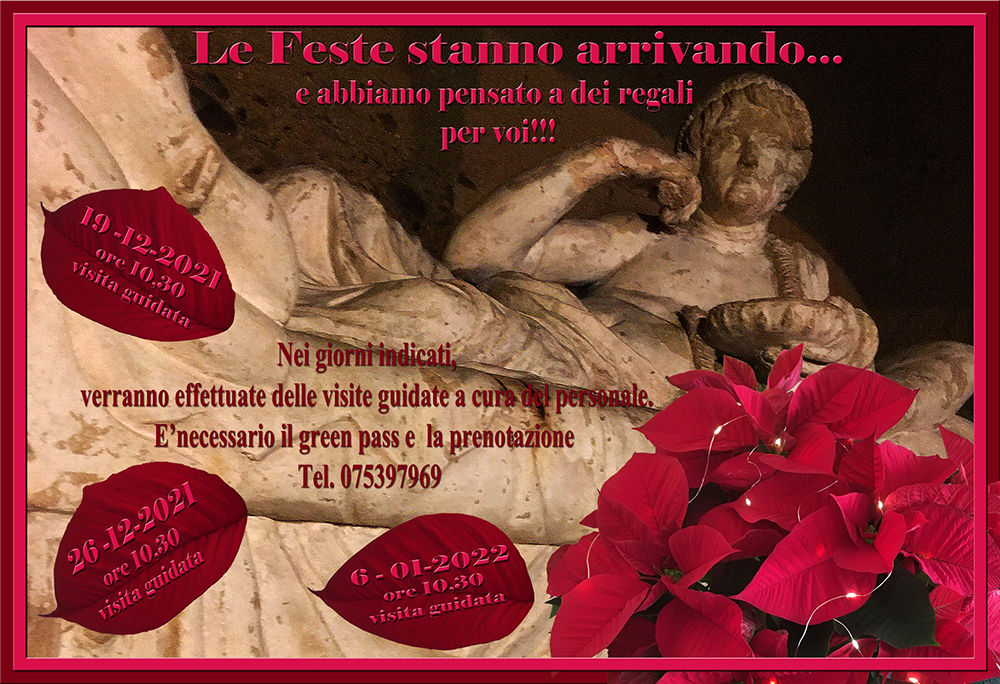 Le feste stanno arrivando... Visita guidata all'Ipogeo