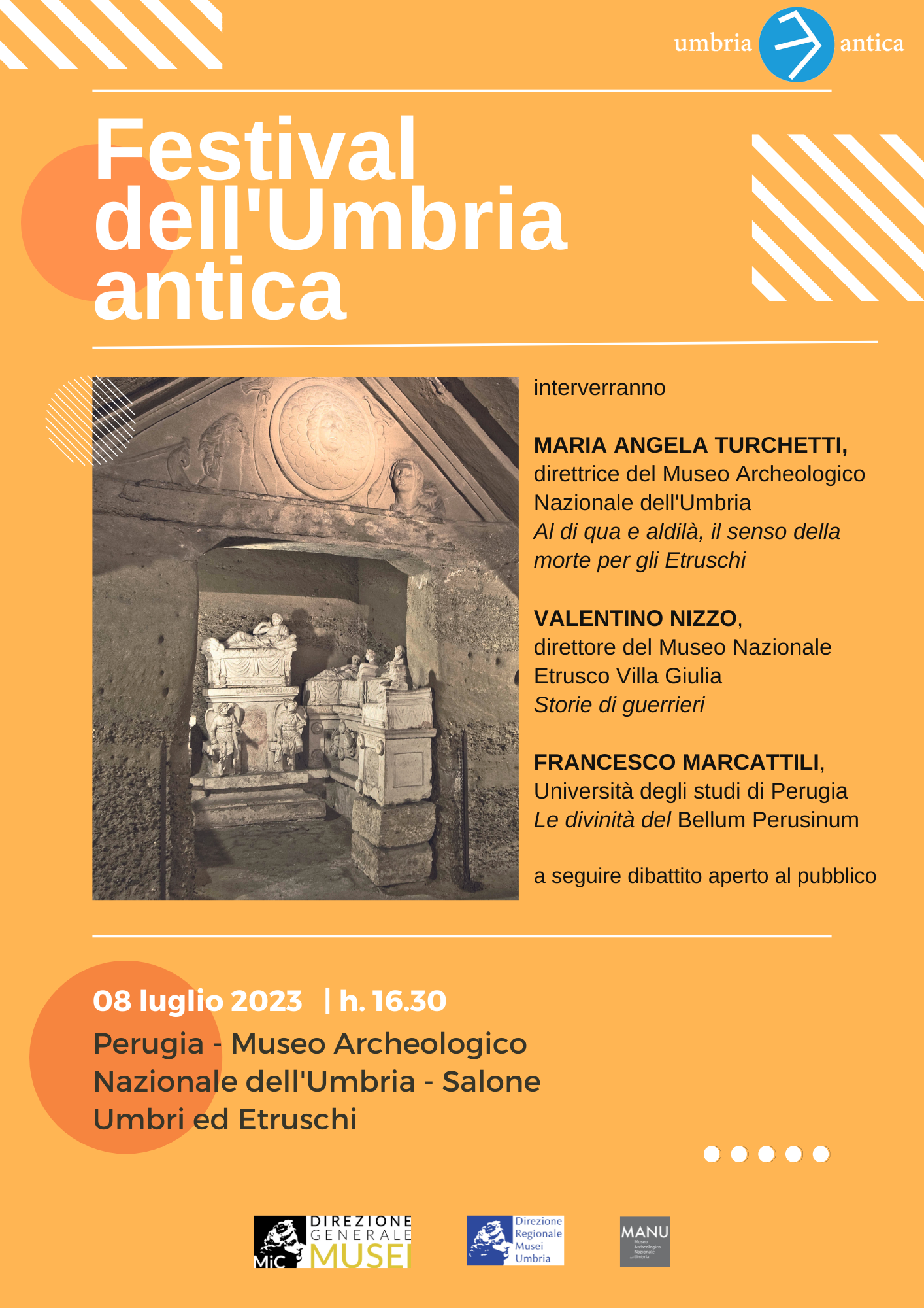 Festival dell'Umbria Antica: prima tappa al Museo Archeologico Nazionale dell'Umbria