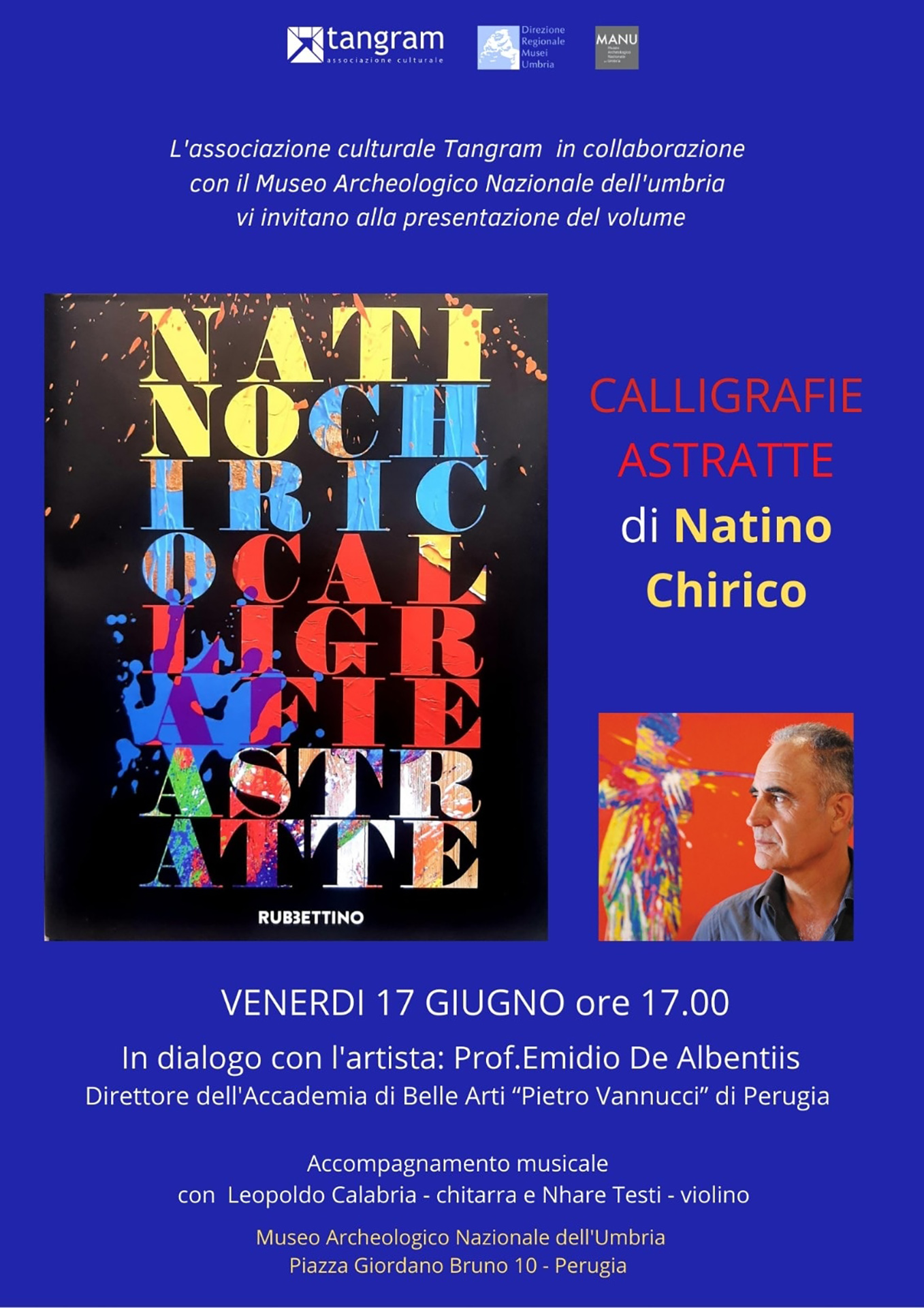 Calligrafie astratte di Natino Chirico