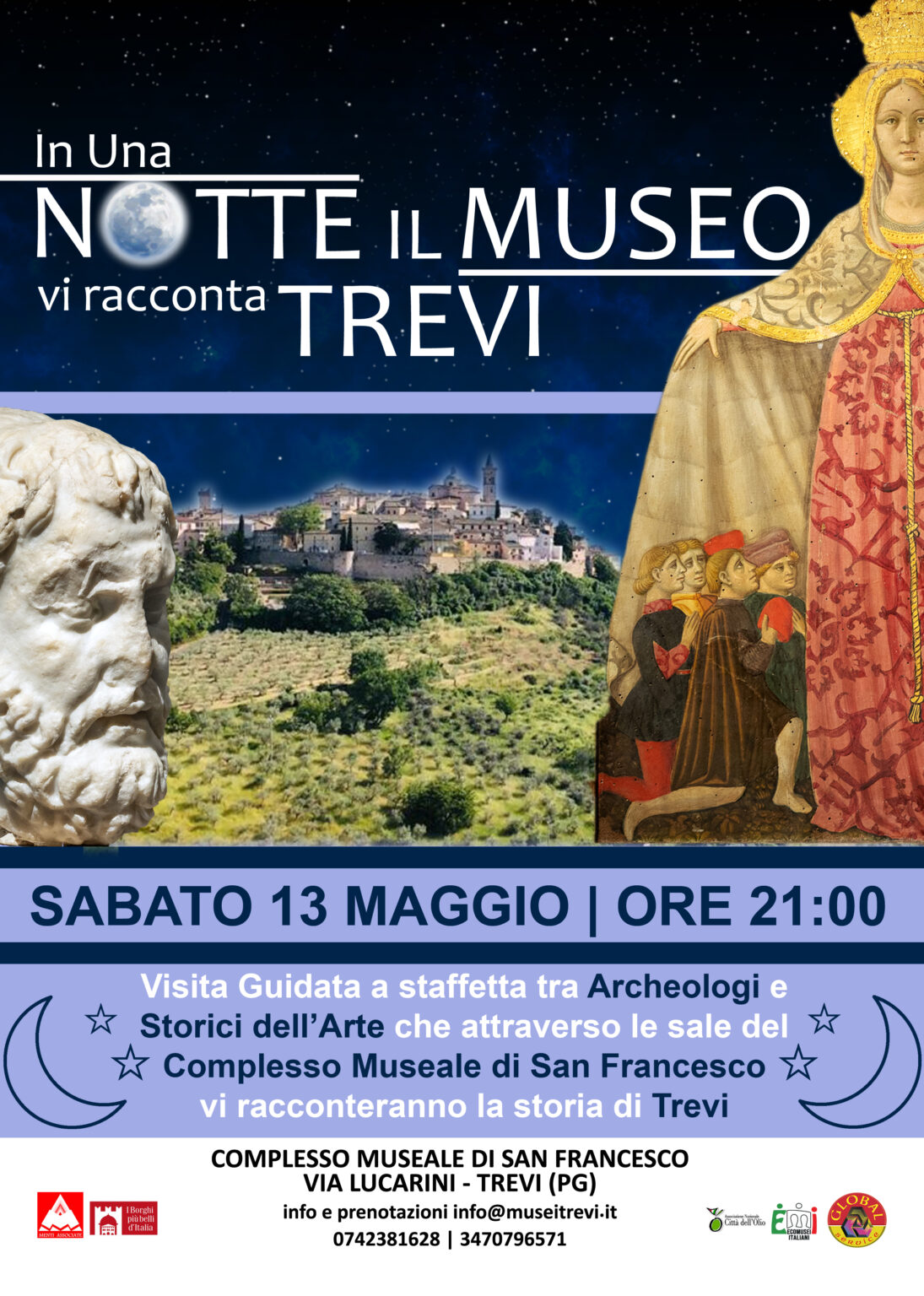 In una notte il museo vi racconta Trevi