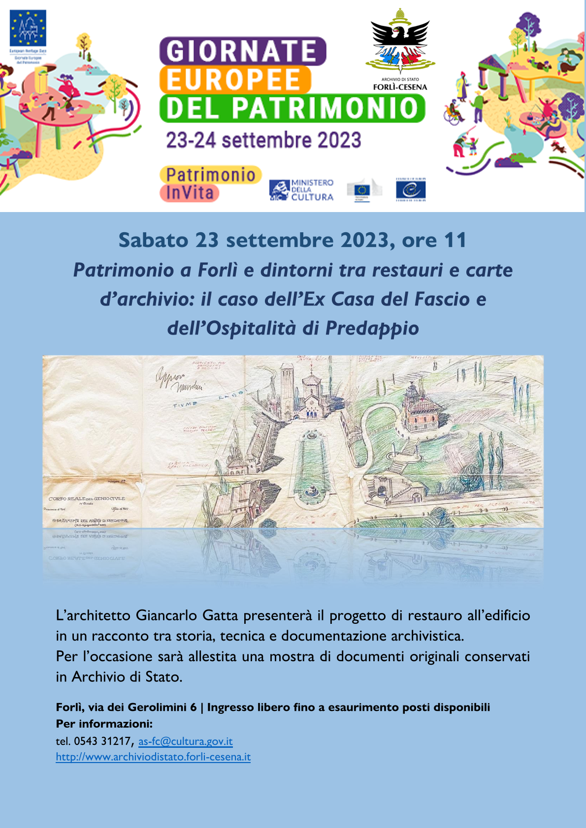Giornate Europee del Patrimonio 2023