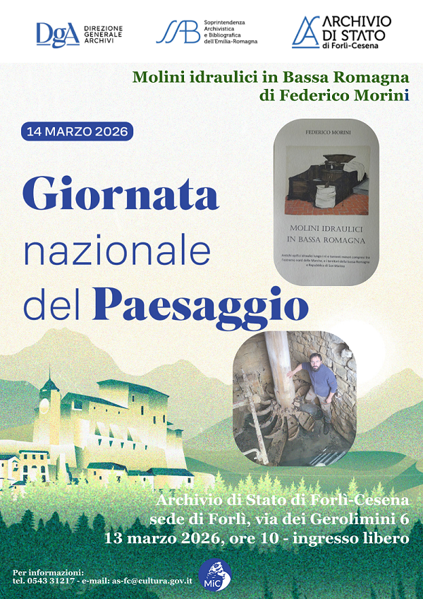 Giornata Nazionale del Paesaggio 2026