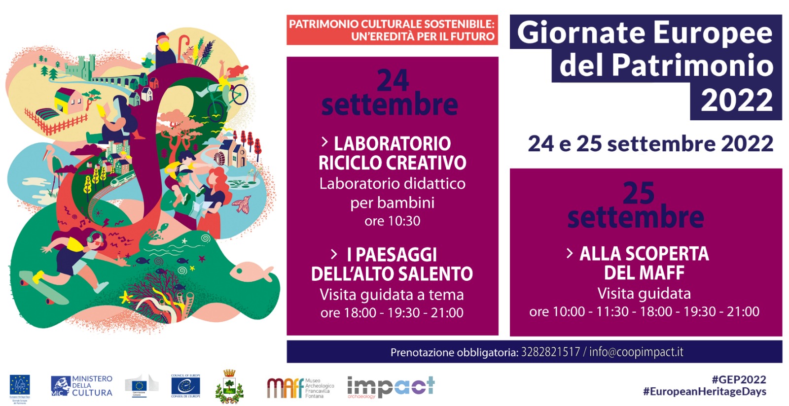 GEP 2022 - I Paesaggi dell’Alto Salento - Visita guidata a tema