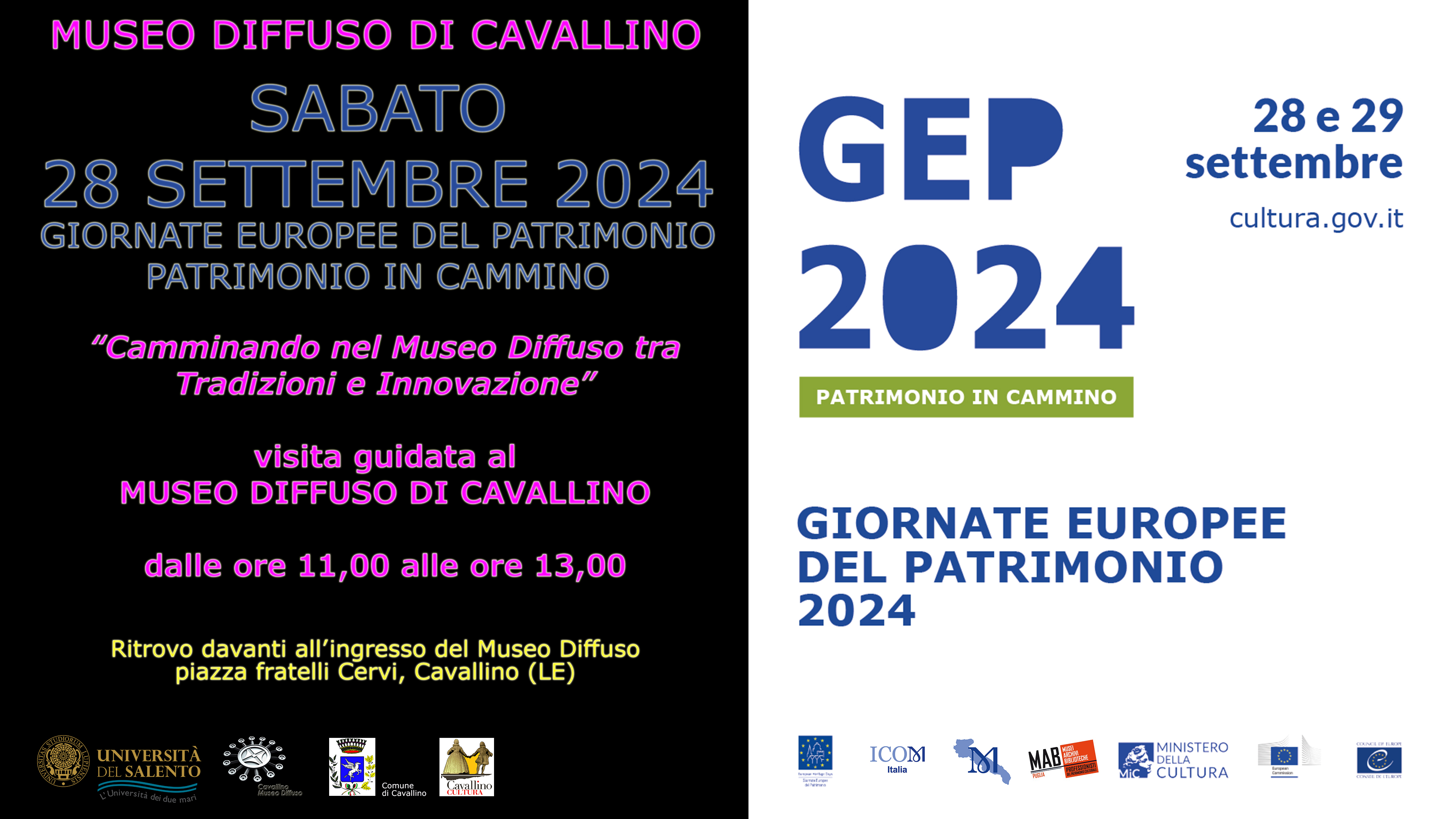 GEP 2024 - Camminando nel Museo Diffuso tra tradizioni e Innovazione