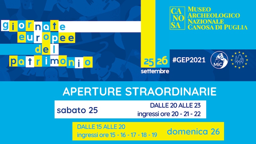 Gep 2021 – Apertura serale