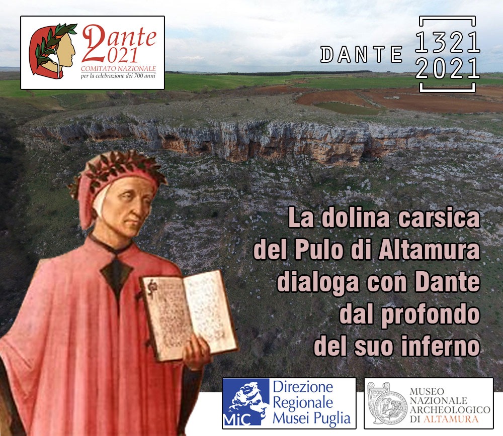 La dolina carsica del Pulo di Altamura dialoga con Dante dal profondo del suo Inferno
