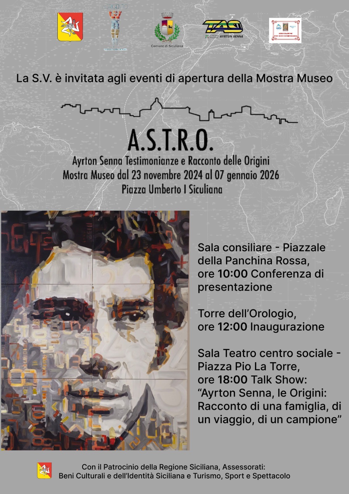 Inaugurazione museo A.S.T.R.O (Ayrton Senna testimonianze e racconto delle origini)