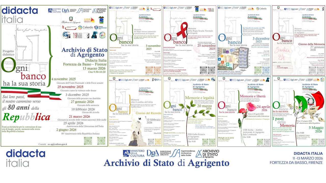 Ogni banco ha la sua storia. Sui loro passi, il nostro cammino verso gli 80 anni della Repubblica.