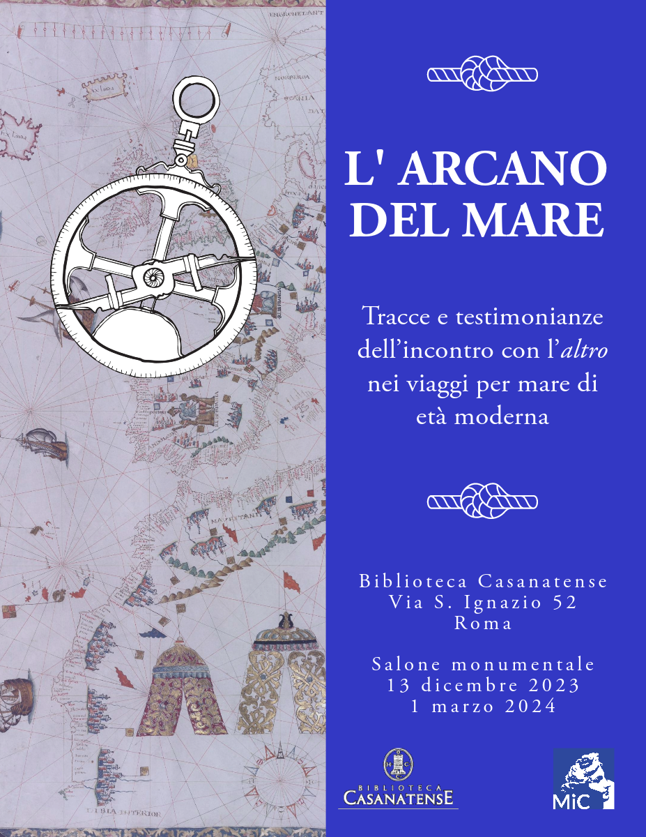 L’ARCANO DEL MARE Tracce e testimonianze dell’incontro con l’altro nei viaggi per mare di età moderna