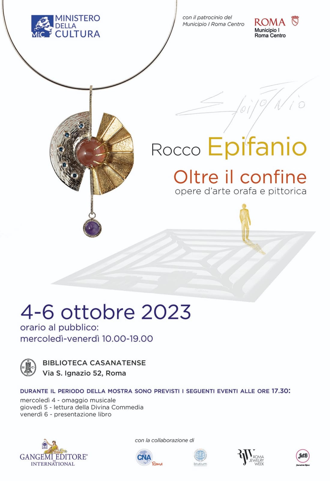 "Oltre il Confine"- Mostra di opere d' arte orafa e pittorica