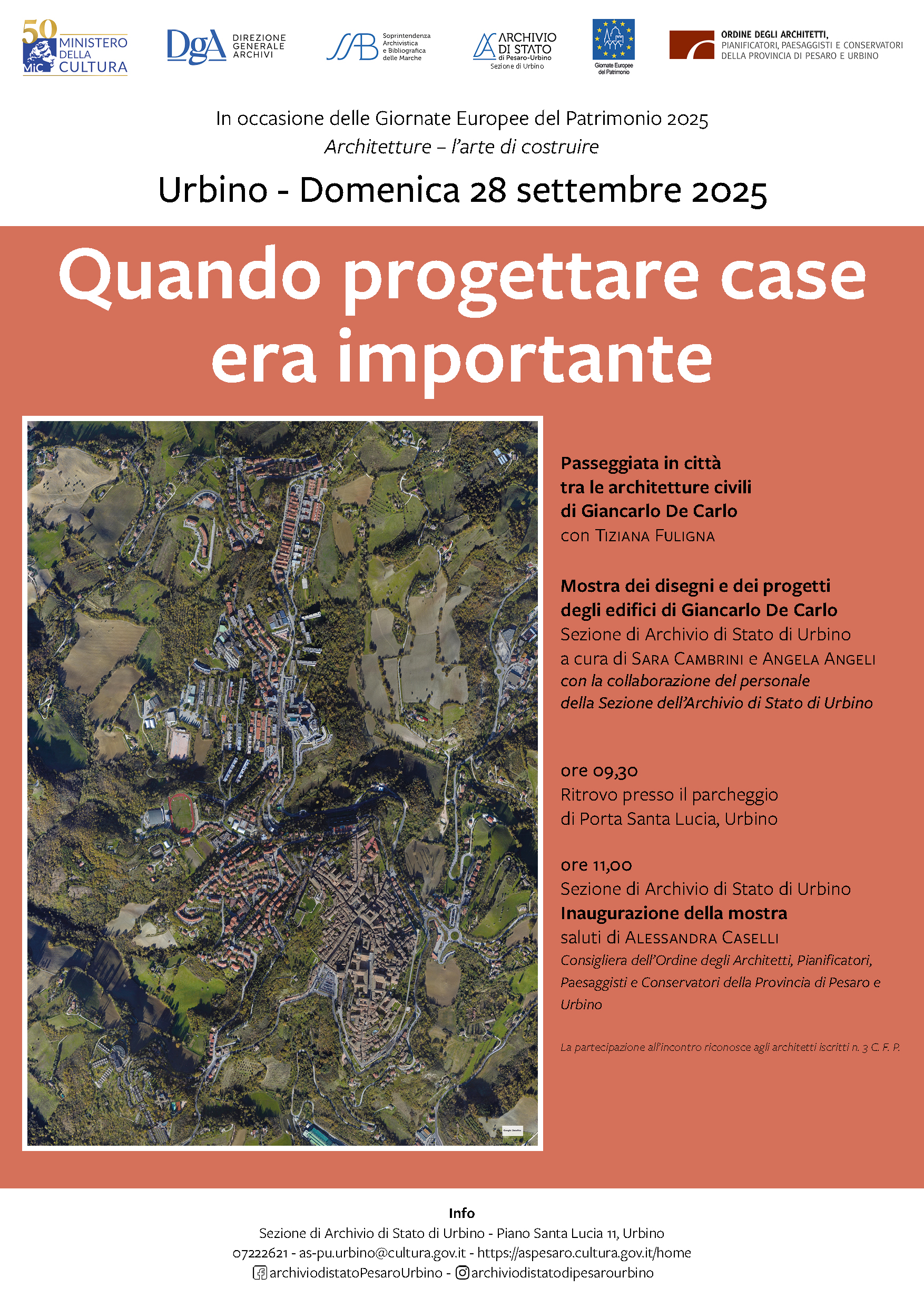 Giornate Europee del Patrimonio 2025 - Quando progettare case era importante