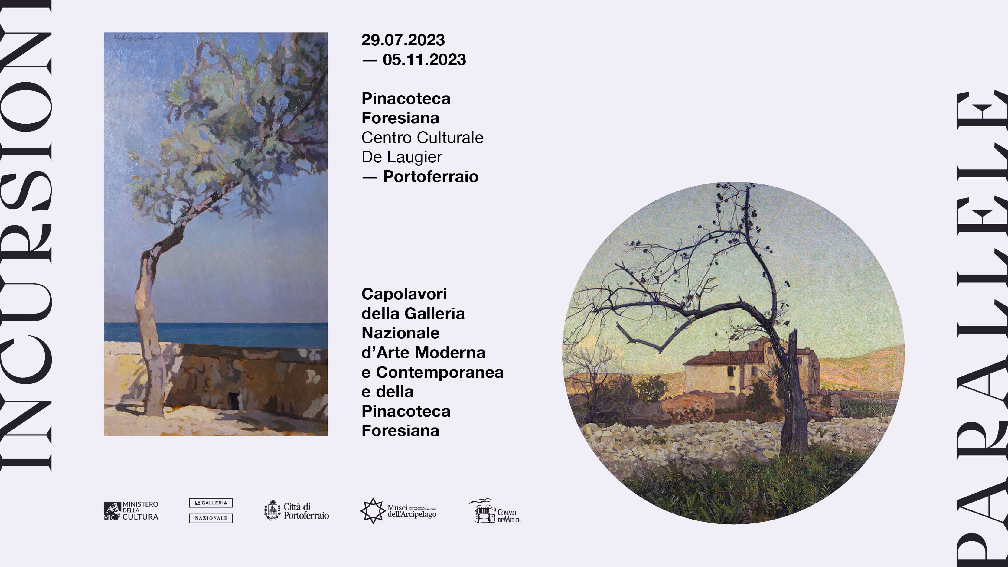 Incursioni parallele. Capolavori della Galleria Nazionale d'Arte Moderna e Contemporanea