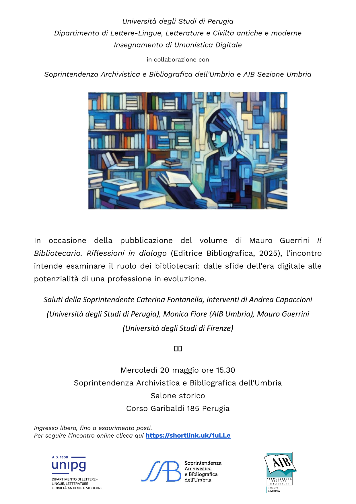 Il ruolo del bibliotecario nell’era digitale. Incontro con Mauro Guerrini