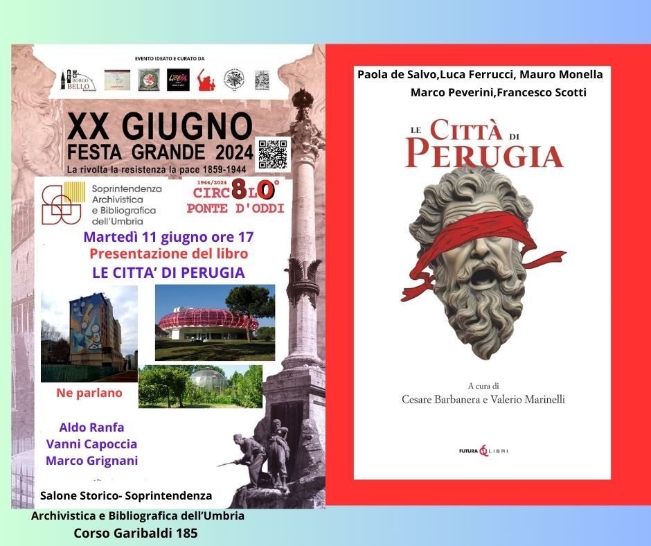 Presentazione del volume: “Le città di Perugia”