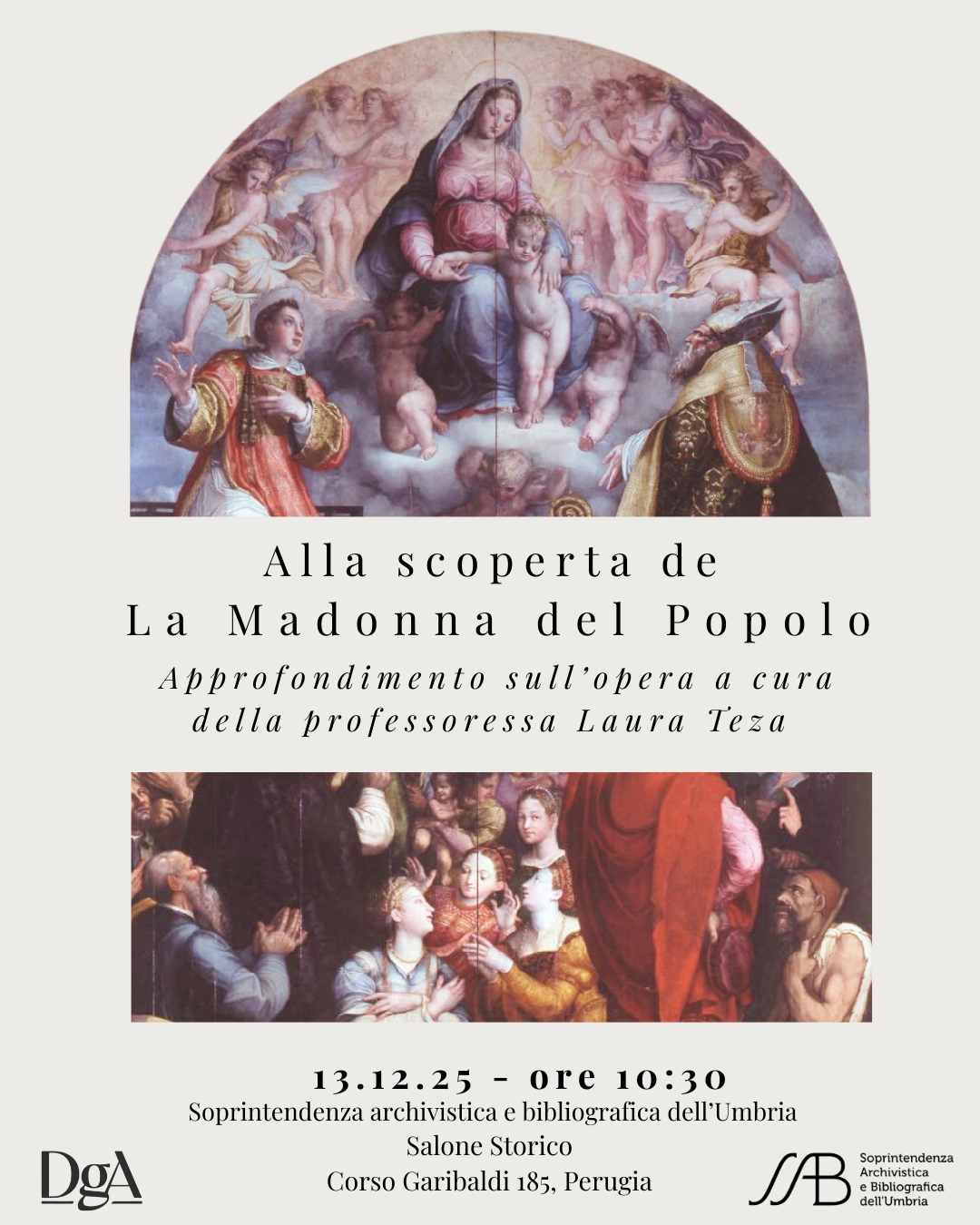 Apertura straordinaria del Salone storico della Soprintendenza archivistica e bibliografica dell’Umbria
