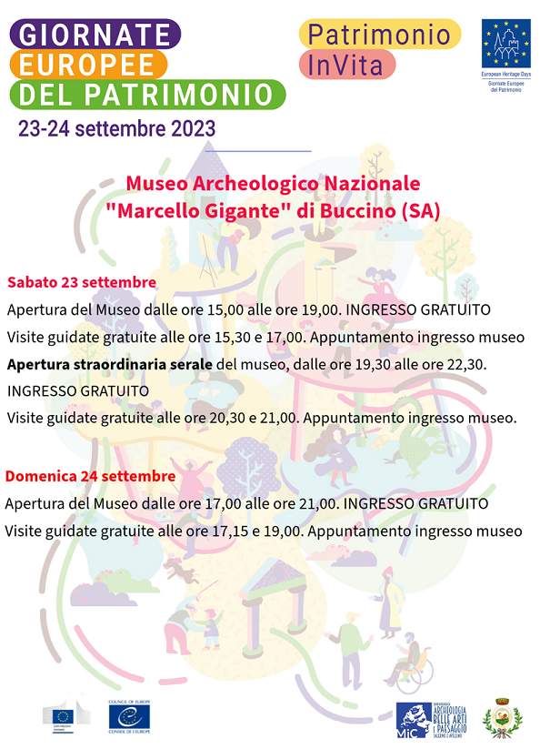 Giornate Europee del Patrimonio 2023 al Museo Archeologico Nazionale dell'antica Volcei