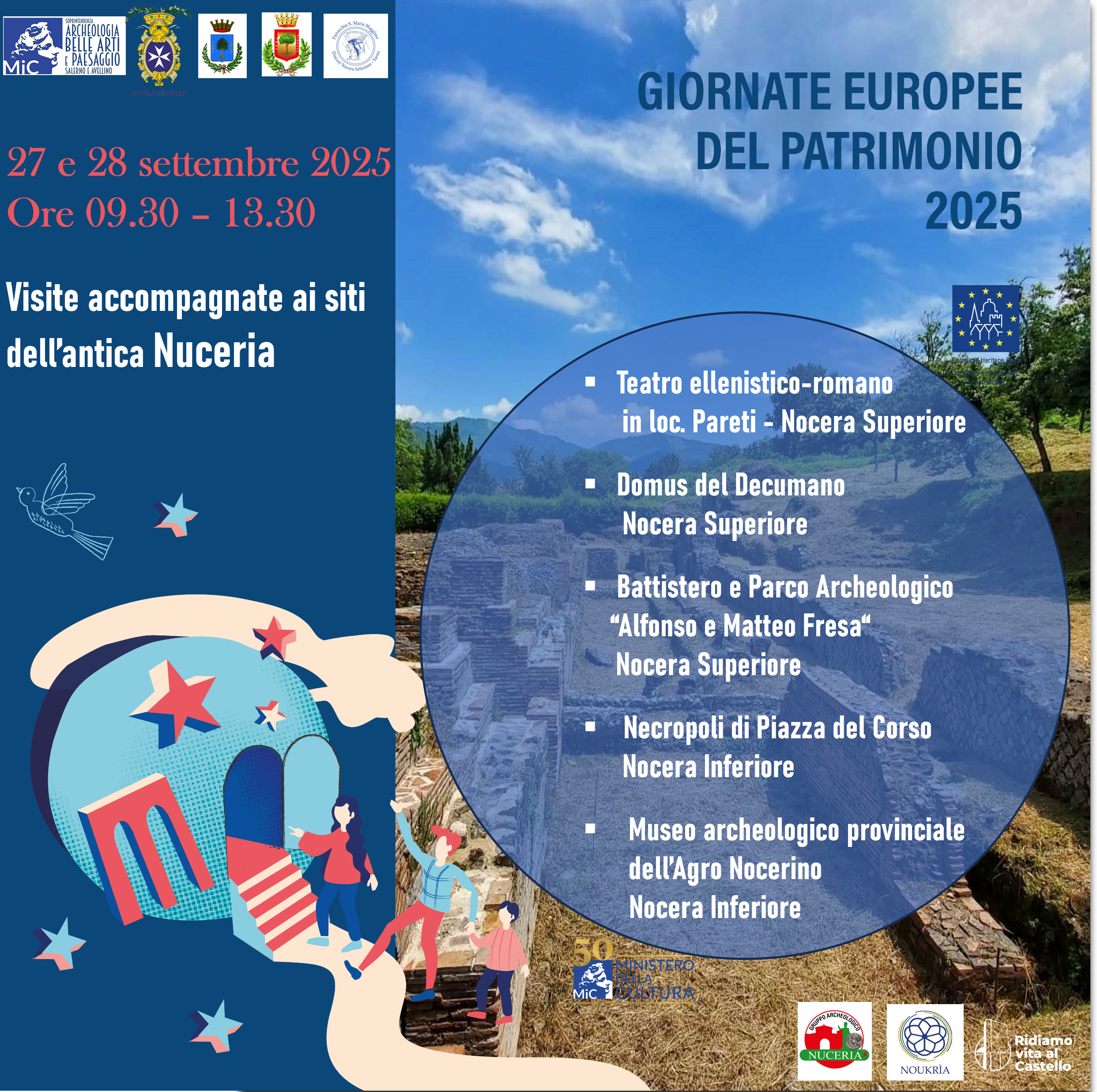 Giornate Europee del Patrimonio 2025 a Nocera