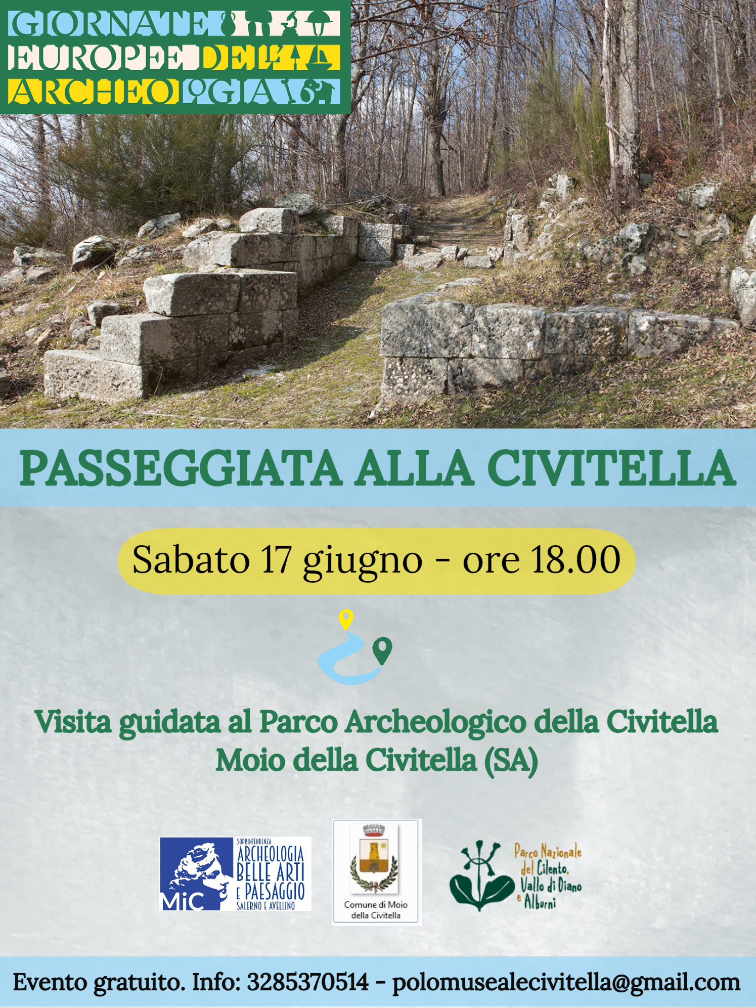 Giornate Europee dell'Archeologia a Moio della Civitella (SA)