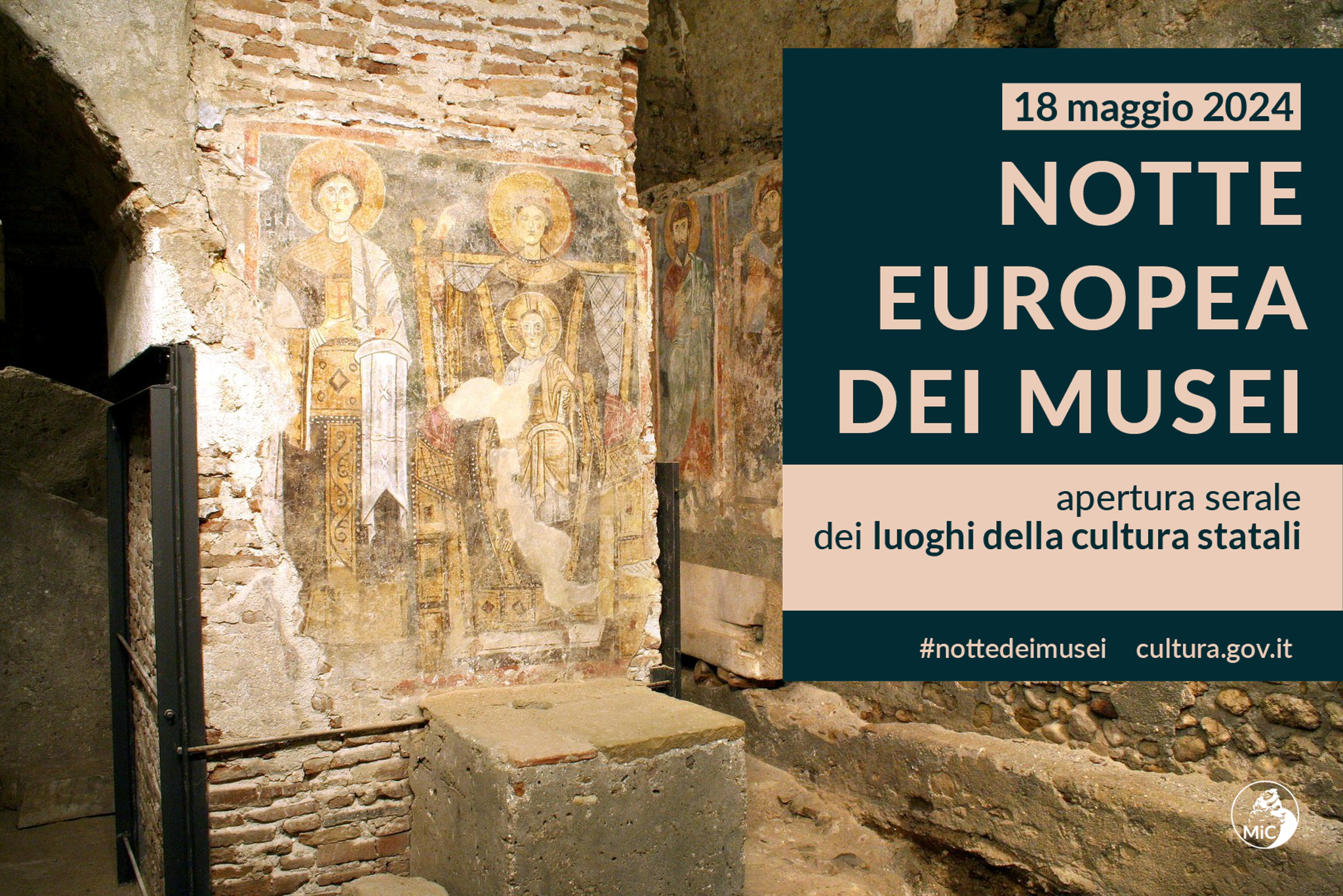 Notte Europea dei Musei 2024 al Complesso Monumentale di San Pietro a Corte (Ipogeo e Cappella di Sant'Anna)