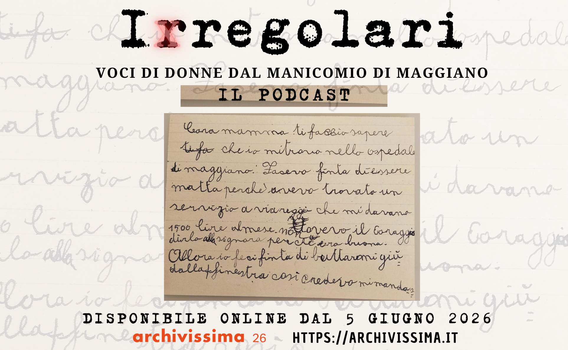 Irregolari - Voci di donne dal manicomio di Maggiano