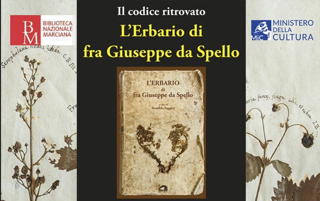 Primo appuntamento de Il Maggio dei libri: presentazione del libro “L’erbario di Fra Giuseppe da Spello”, 28 Maggio 2026