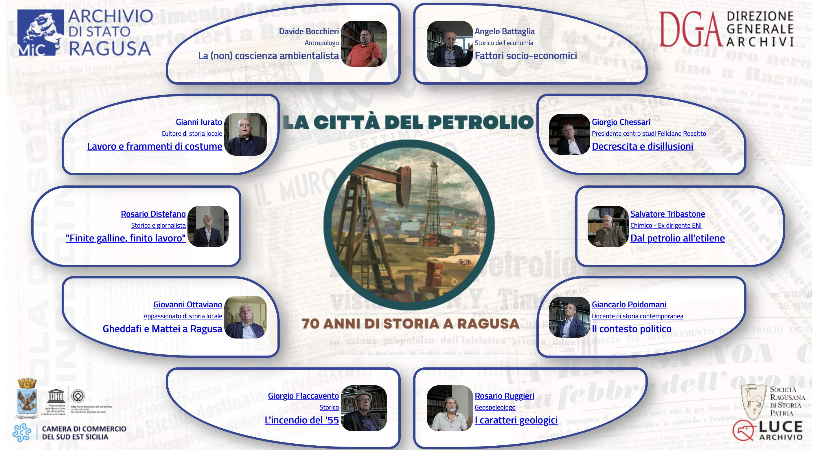 La città del petrolio. 70 anni di storia a Ragusa. Apertura Straordinaria.
