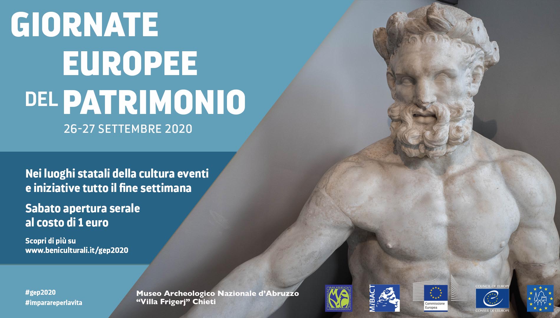 Museo Archeologico Nazionale d'Abruzzo "Villa Frigerj" - Apertura straordinaria