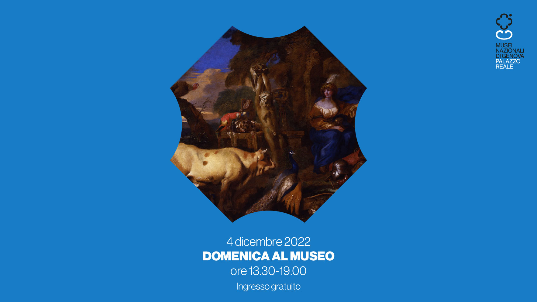 Domenica al Museo  a Palazzo Reale di Genova - 4 dicembre 2022